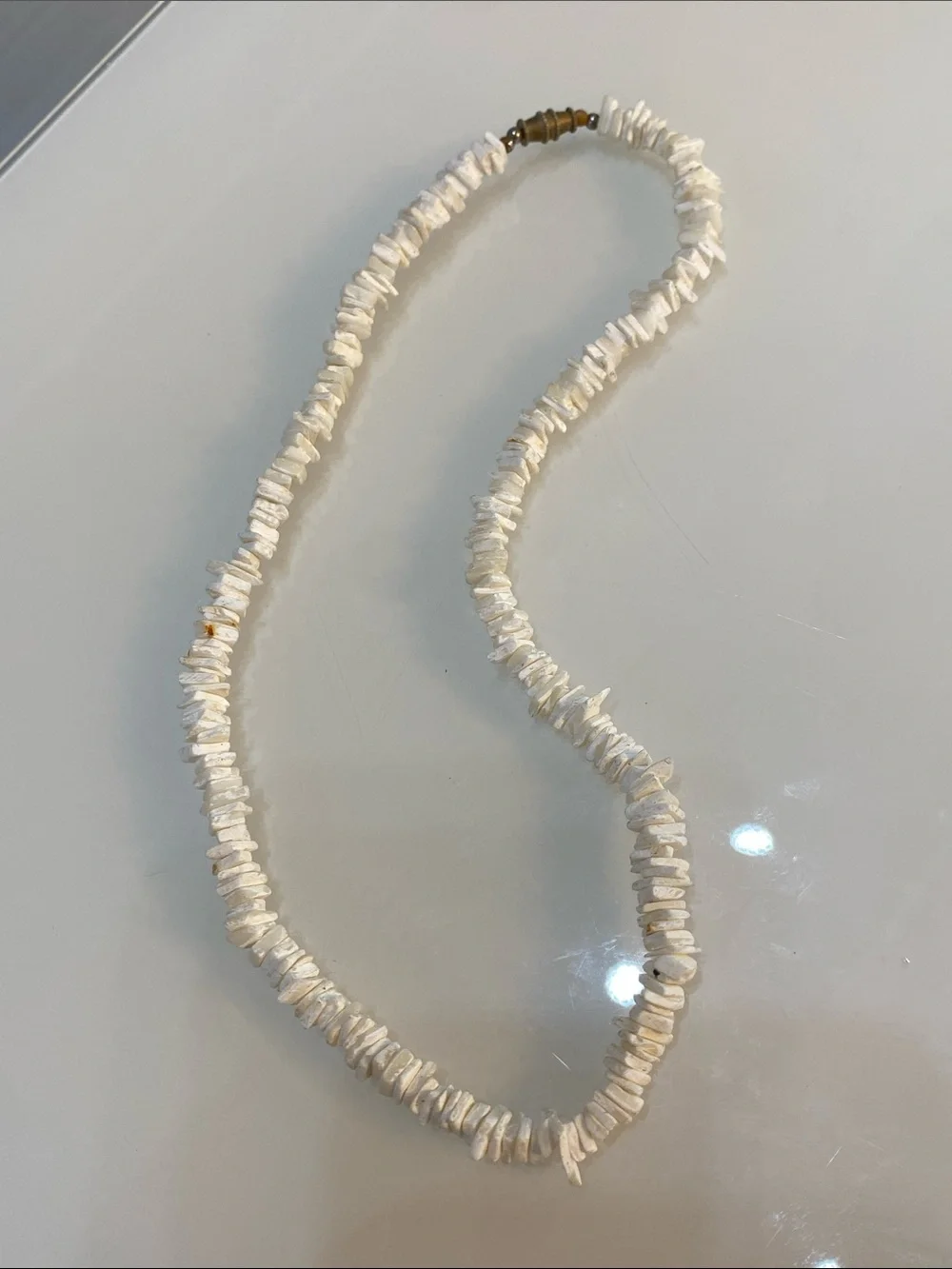 Puka shell necklace